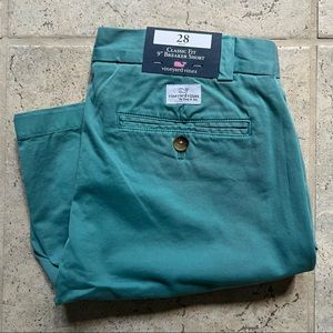 NWT Classic Fit 9” Breaker Short Ocean Haze